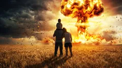 En atombomb föll ned i bondens grönsaksland: grannarna trodde att det var världens undergång