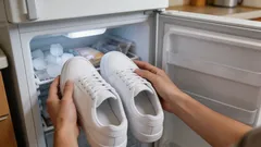 Varför du ska lägga använda sneakers i frysen – ett nyttigt och enkelt knep